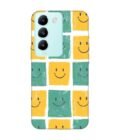 Printed Back Cover for Vivo T3 (5G) Close Up Pattern Smiley Faces
