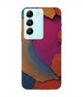 Printed Back Cover for Vivo T3 (5G) Closeup Color Textured Surface