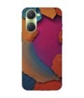 Printed Back Cover for Vivo T3 Lite (5G) Closeup Color Textured Surface