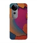 Printed Back Cover for Vivo T3 Ultra (5G) Closeup Color Textured Surface