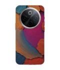 Custom Printed Case Cover for Vivo T4 (5G) closeup color textured surface