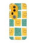 Custom Printed Case Cover for Vivo T4 Ultra (5G) close up pattern smiley faces