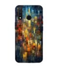 Printed Back Cover for Vivo U20 Close Up Colorful Mosaic Squares Shapes