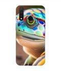 Printed Back Cover for Vivo U20 Close Up Cute Turtle