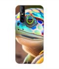 Printed Back Cover for Vivo V15 Pro Close Up Cute Turtle