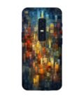 Printed Back Cover for Vivo V17 Pro Close Up Colorful Mosaic Squares Shapes