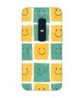 Printed Back Cover for Vivo V17 Pro Close Up Pattern Smiley Faces