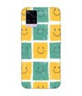 Printed Back Cover for Vivo V20 Pro Close Up Pattern Smiley Faces