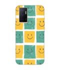 Printed Back Cover for Vivo V23E (5G) Close Up Pattern Smiley Faces
