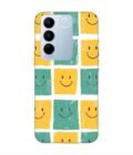 Printed Back Cover for Vivo V27 Pro (5G) Close Up Pattern Smiley Faces