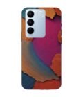 Printed Back Cover for Vivo V27 Pro (5G) Closeup Color Textured Surface