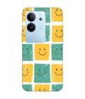 Printed Back Cover for Vivo V29 Pro (5G) Close Up Pattern Smiley Faces