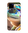 Printed Back Cover for Vivo V30 Pro (5G) Close Up Cute Turtle