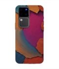 Printed Back Cover for Vivo V30 Pro (5G) Closeup Color Textured Surface
