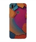 Printed Back Cover for Vivo V9 Pro Closeup Color Textured Surface