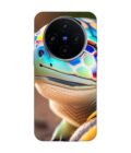 Printed Back Cover for Vivo X100 (5G) Close Up Cute Turtle