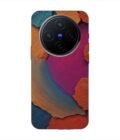 Printed Back Cover for Vivo X200 (5G) Closeup Color Textured Surface