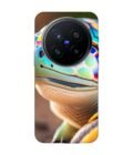 Printed Back Cover for Vivo X200 Pro (5G) Close Up Cute Turtle