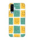 Printed Back Cover for Vivo X50 Close Up Pattern Smiley Faces