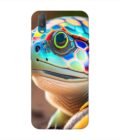 Printed Back Cover for Vivo Y11 Close Up Cute Turtle