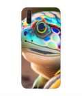 Printed Back Cover for Vivo Y12 Close Up Cute Turtle
