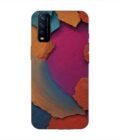 Printed Back Cover for Vivo Y12G Closeup Color Textured Surface