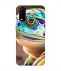 Printed Back Cover for Vivo Y12S Close Up Cute Turtle