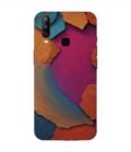 Printed Back Cover for Vivo Y17 Closeup Color Textured Surface