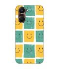 Printed Back Cover for Vivo Y18T Close Up Pattern Smiley Faces