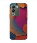 Printed Back Cover for Vivo Y200 (5G) Closeup Color Textured Surface