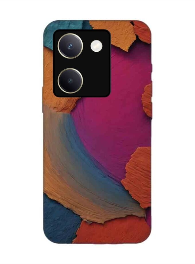 Printed Back Cover for Vivo Y200 Pro (5G) Closeup Color Textured Surface