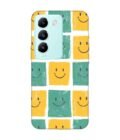 Printed Back Cover for Vivo Y200E (5G) Close Up Pattern Smiley Faces
