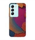 Printed Back Cover for Vivo Y200E (5G) Closeup Color Textured Surface
