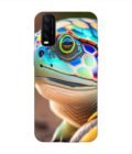 Printed Back Cover for Vivo Y20G Close Up Cute Turtle