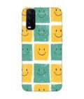 Printed Back Cover for Vivo Y20T Close Up Pattern Smiley Faces