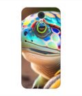 Printed Back Cover for Vivo Y21L Close Up Cute Turtle