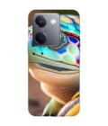 Printed Back Cover for Vivo Y300 Plus (5G) Close Up Cute Turtle