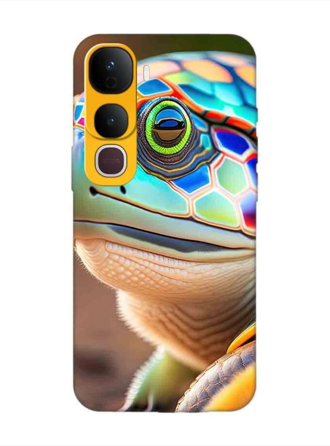 Custom Printed Case Cover for Vivo Y400 Pro (5G) close up cute turtle