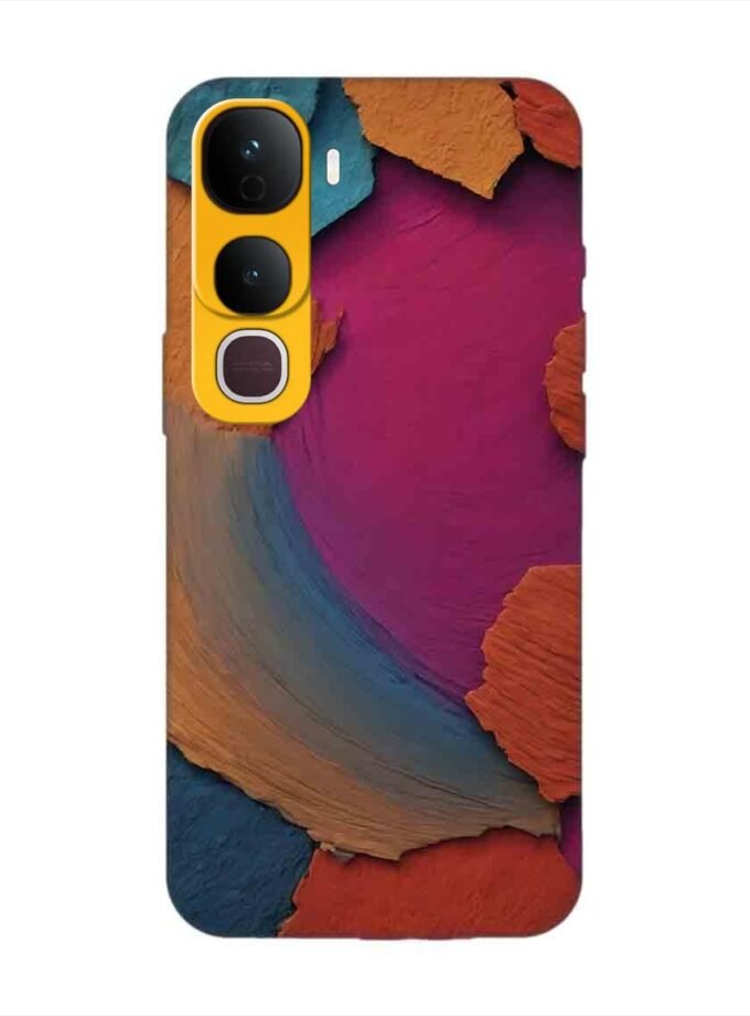 Custom Printed Case Cover for Vivo Y400 Pro (5G) closeup color textured surface