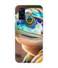 Printed Back Cover for Vivo Y51A Close Up Cute Turtle