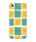 Printed Back Cover for Vivo Y53 Close Up Pattern Smiley Faces