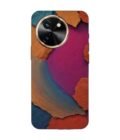 Printed Back Cover for Vivo Y58 (5G) Closeup Color Textured Surface