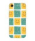 Printed Back Cover for Vivo Y65 Close Up Pattern Smiley Faces