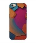 Printed Back Cover for Vivo Y69 Closeup Color Textured Surface