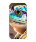 Printed Back Cover for Vivo Y83 Pro Close Up Cute Turtle