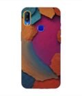 Printed Back Cover for Vivo Y85 Closeup Color Textured Surface