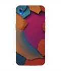 Printed Back Cover for Vivo Y90 Closeup Color Textured Surface