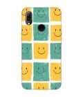 Printed Back Cover for Vivo Y95 Close Up Pattern Smiley Faces
