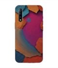 Printed Back Cover for Vivo Z1 Pro Closeup Color Textured Surface