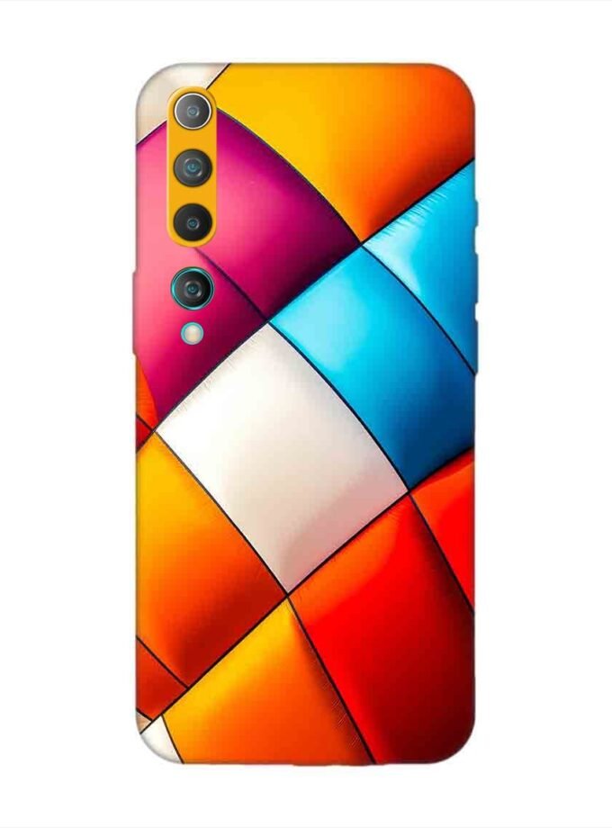 Custom Printed Case Cover for Xiaomi Mi 10 Close Up Colorful Hot Air Balloon